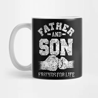 Father And Son Friends For  Dad Matching Father Son Mug